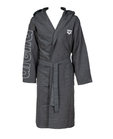 ZEAL PLUS JR MICROFIBER YÜZÜCÜ BORNOZU/ GREY-WHITE, ELIT SPOR