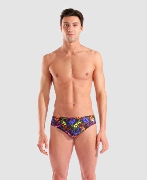 MEN'S ARENA SEA TURTLES SWIM BRIEFS
