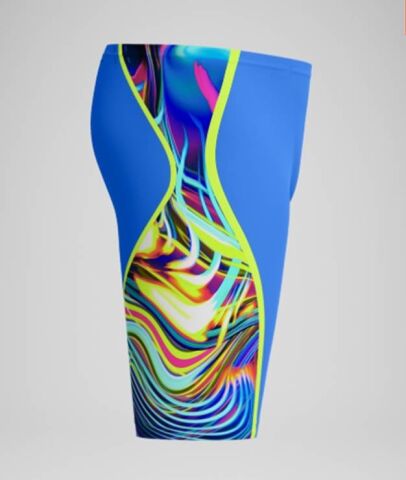 Men's Fastskin LZR Pure Intent 2.0 Jammer Blue/Yel