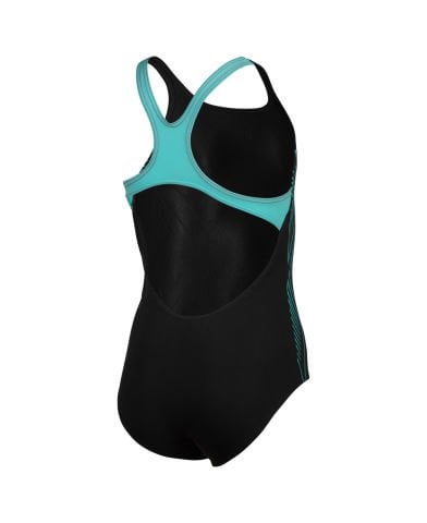 GIRL'S ARENA REFLECTING SWIMSUIT SWIM PRO/BLACK