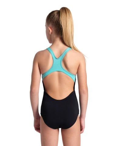 GIRL'S ARENA REFLECTING SWIMSUIT SWIM PRO/BLACK