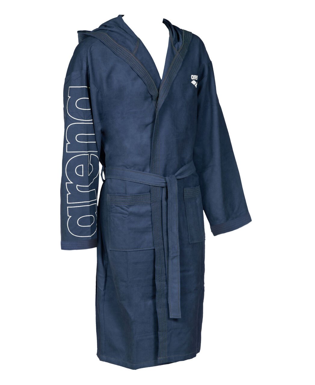 ZEAL PLUS MICROFIBER YÜZÜCÜ BORNOZU /NAVY-WHITE, ELIT SPOR-ARENA