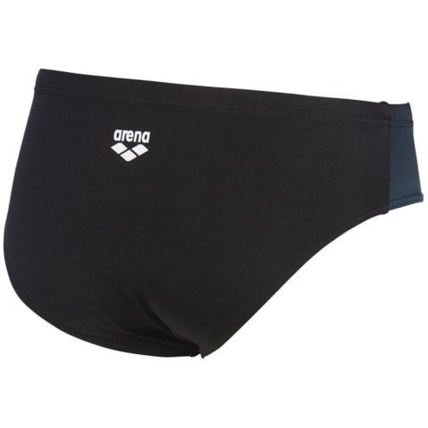 M MIRRORS BRIEF ERKEK YÜZÜCÜ MAYOSU / BLACK TURQUOISE