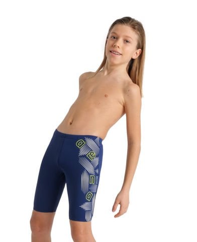 BOY'S SWIM JAMMER GRAPHIC ERKEK ÇOCUK YÜZÜCÜ MAYOSU  / NAVY