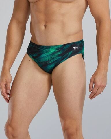 TYR Men's Brief - Soren/GREEN