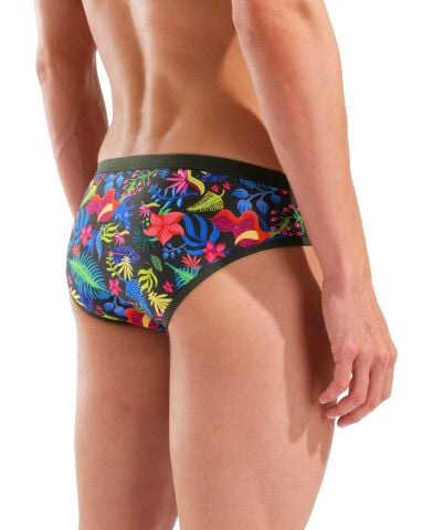 M ARENA PICTURE SWIM BRIEF DARK SAGE