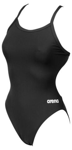 WOMEN'S TEAM SWIMSUIT CHALLENGE SOLID KADIN YÜZÜCÜ MAYOSU / BLACK