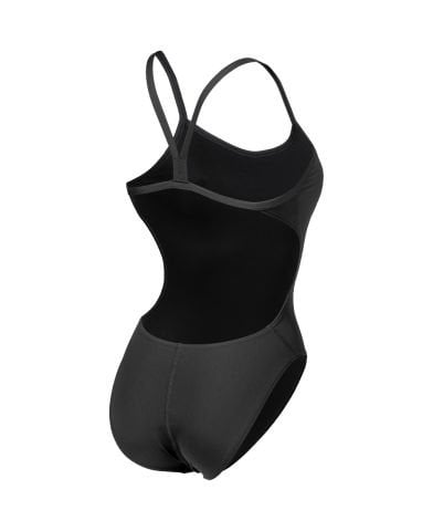 WOMEN'S TEAM SWIMSUIT CHALLENGE SOLID KADIN YÜZÜCÜ MAYOSU / BLACK