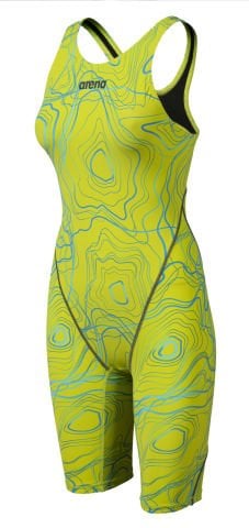 W PWSKIN ST 2.0 FBSLOB LTS EDITION KADIN YARIŞ MAYOSU  / SONIC LIME