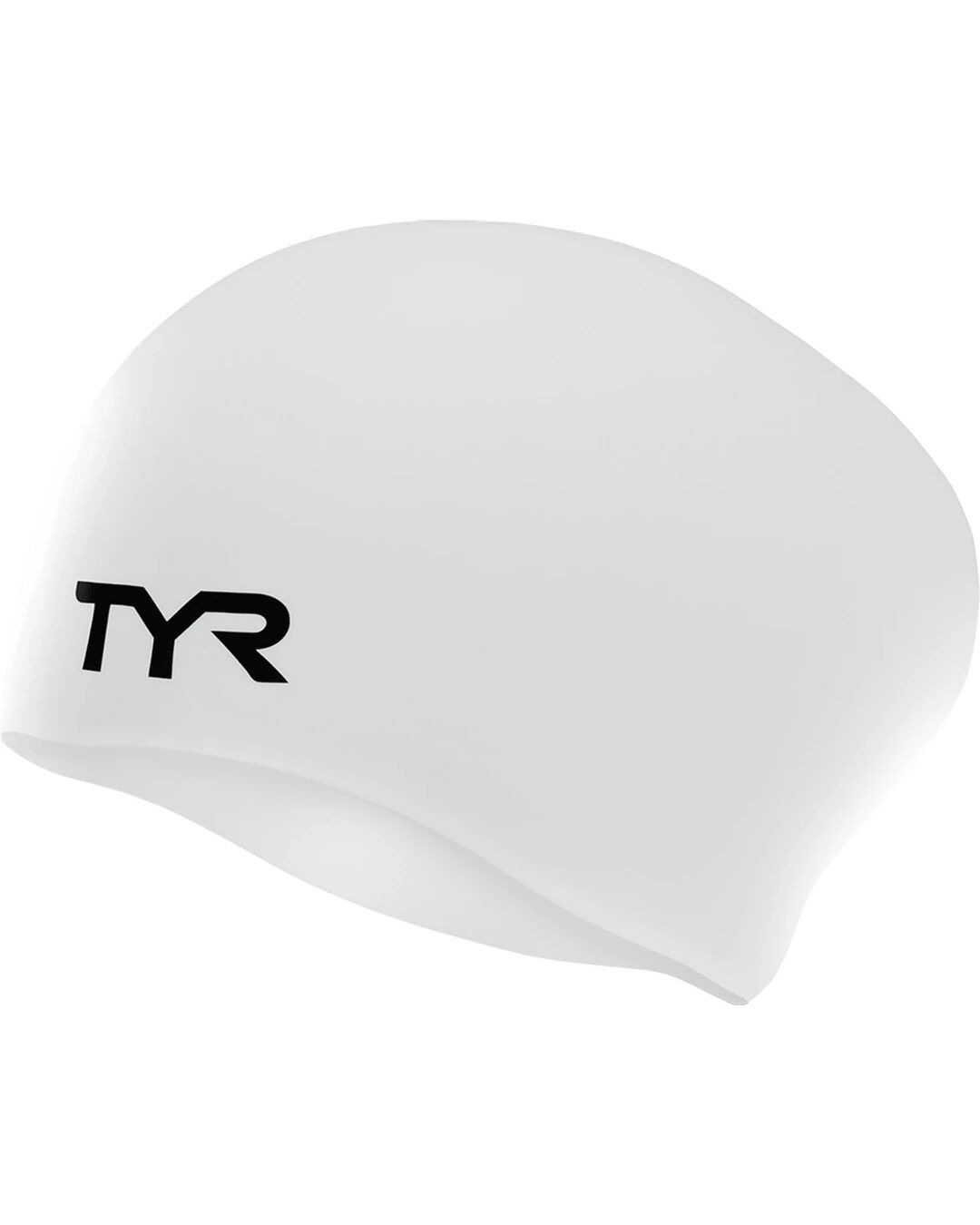 TYR WRINKLE FREE LONG HAIR SILICONE CAP/WHITE