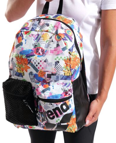 ARENA ONE GO BACKPACK 30L ALLOVER COLLAGE Sırt Çantası