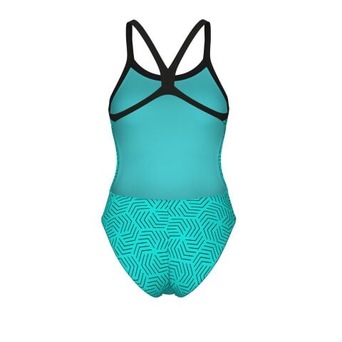 W ARENA ALLOVER SWIMSUIT CHALLANGE BACK WATER MULT