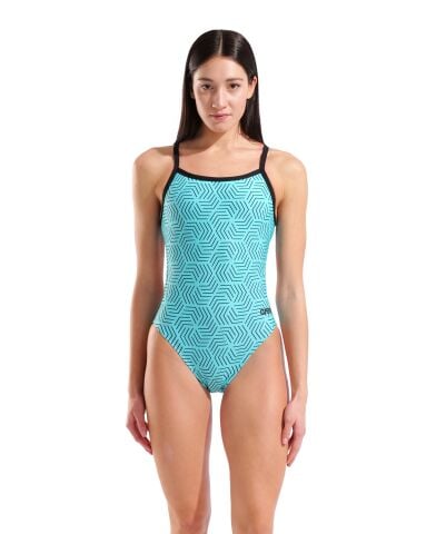 W ARENA ALLOVER SWIMSUIT CHALLANGE BACK WATER MULT