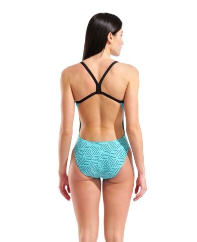 W ARENA ALLOVER SWIMSUIT CHALLANGE BACK WATER MULT