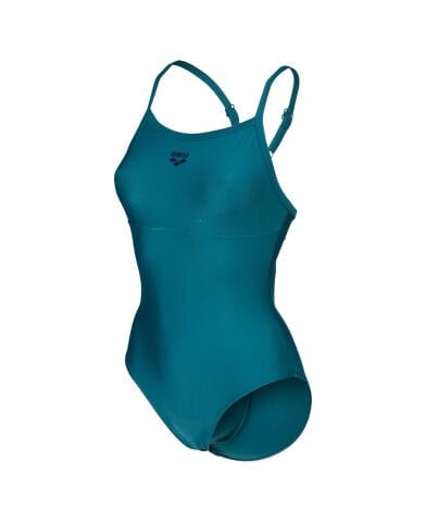 WOMENS ARENA SOLID SWIMSUIT LIGHTDROP BACK B KADIN YÜZÜCÜ MAYOSU /DEEP TEAL