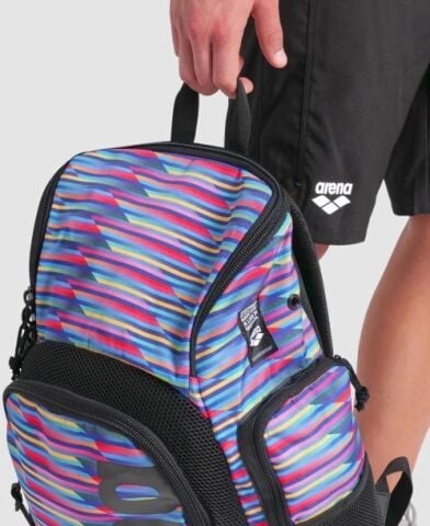 SPIKY III BACKPACK 35 ALLOVER/RACING STRIPES