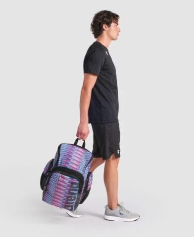 SPIKY III BACKPACK 35 ALLOVER/RACING STRIPES