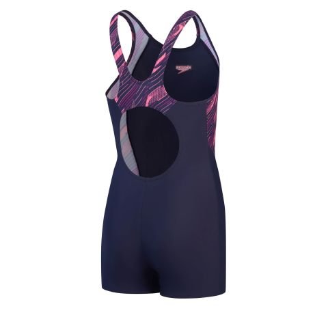 SPEEDO HYPERBOOM SPLC LSUIT/NAVY PINK KIZ ÇOCUK MA