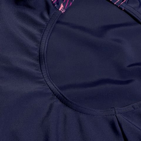 SPEEDO HYPERBOOM SPLC LSUIT/NAVY PINK KIZ ÇOCUK MA