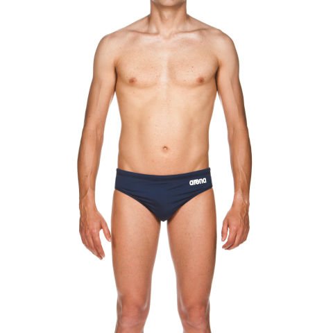 M SOLID BRIEF ERKEK YÜZÜCÜ MAYOSU / NAVY WHITE