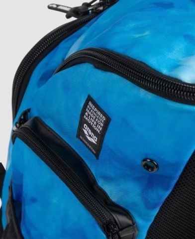 SPIKY III BACKPACK 45 ALLOVER TIE DYE PRINT/BLUE-MULTI