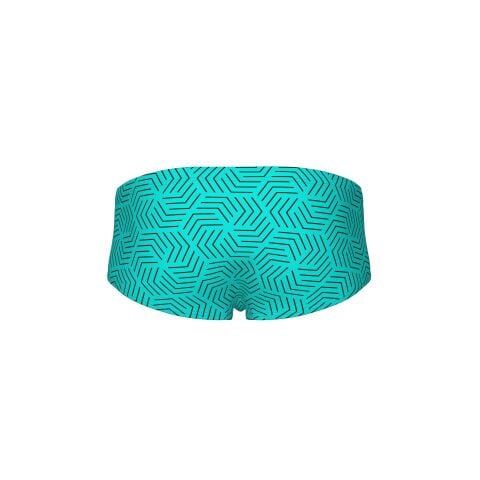 M ARENA ALLOVER SWIM LOW WAIST SHORT WATER MULTI