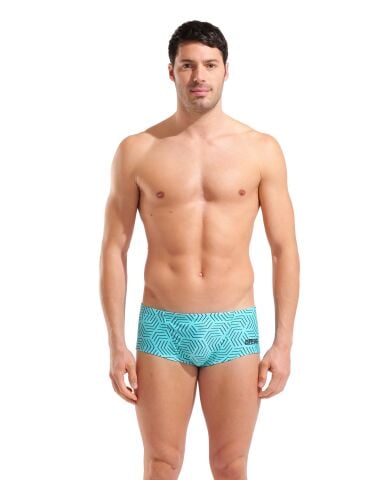 M ARENA ALLOVER SWIM LOW WAIST SHORT WATER MULTI