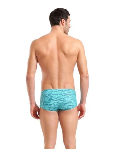 M ARENA ALLOVER SWIM LOW WAIST SHORT WATER MULTI