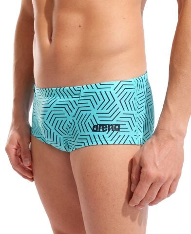 M ARENA ALLOVER SWIM LOW WAIST SHORT WATER MULTI