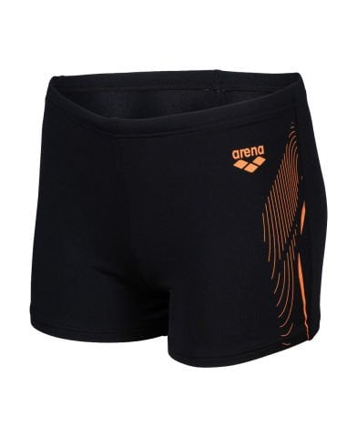 BOYS SWIM SHORT GRAPHIC/BLACK-NESPOLA ERKEK ÇOCUK YÜZÜCÜ MAYOSU