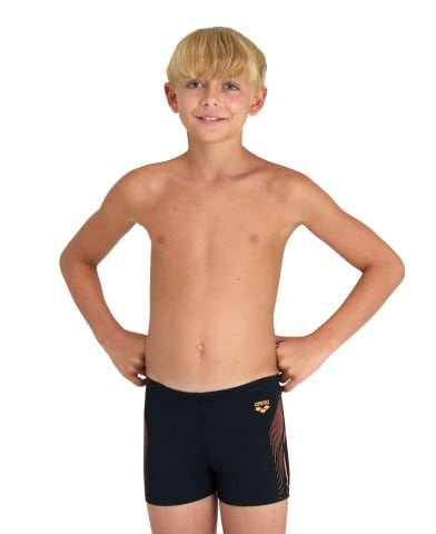 BOYS SWIM SHORT GRAPHIC/BLACK-NESPOLA ERKEK ÇOCUK YÜZÜCÜ MAYOSU