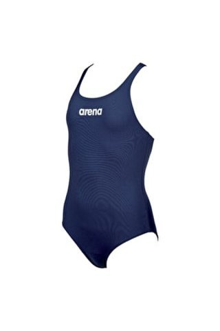 G SOLID SWIM PRO JR KIZ ÇOCUK YÜZÜCÜ MAYOSU  /NAVY-WHITE