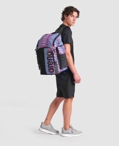 SPIKY III BACKPACK 45 ALLOVER/RACING STRIPES