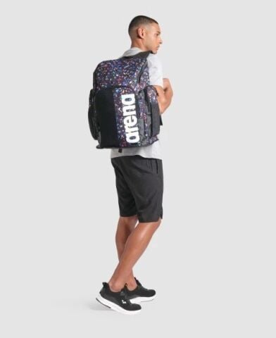 SPIKY III BACKPACK 45 ALLOVER/CONFETTI BLACK