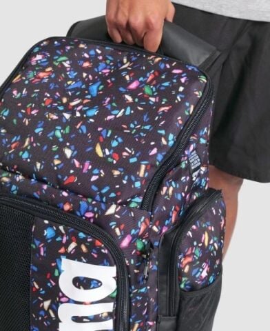 SPIKY III BACKPACK 45 ALLOVER/CONFETTI BLACK