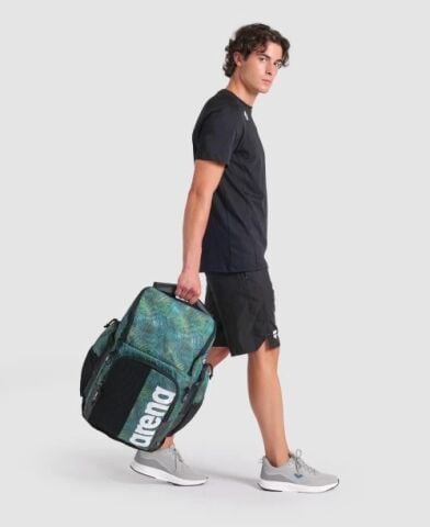 SPIKY III BACKPACK 45 ALLOVER / TEAM ENERGY GREEN