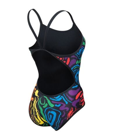 W ARENA COLOURS SWIMSUIT SUPER FLY BACK Kadın Mayosu