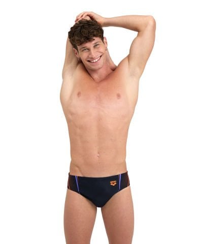 MEN'S ARENA SPIKES SWIM BRIEFS ERKEK YÜZÜCÜ MAYOSU /BLACK