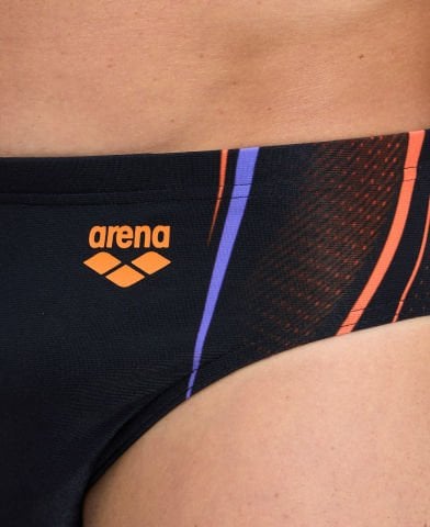 MEN'S ARENA SPIKES SWIM BRIEFS ERKEK YÜZÜCÜ MAYOSU /BLACK