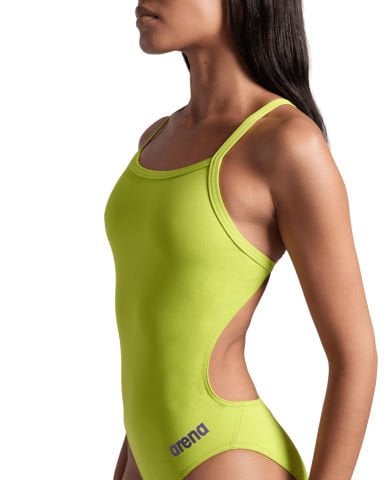 WOMEN'S TEAM SWIMSUIT CHALLANGE SOLID/SOFT GREEN KADIN MAYOSU