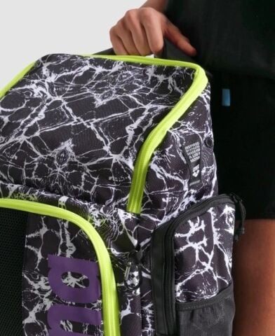 SPIKY III BACKPACK 45 ALLOVER/BLACK-WHITE