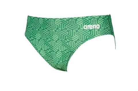 M KIKKO BRIEF ERKEK YÜZÜCÜ MAYOSU/BLACK-MULTI GREEN