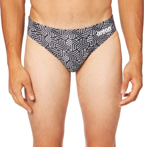 M KIKKO BRIEF ERKEK YÜZÜCÜ MAYOSU/BLACK-MULTI BLACK