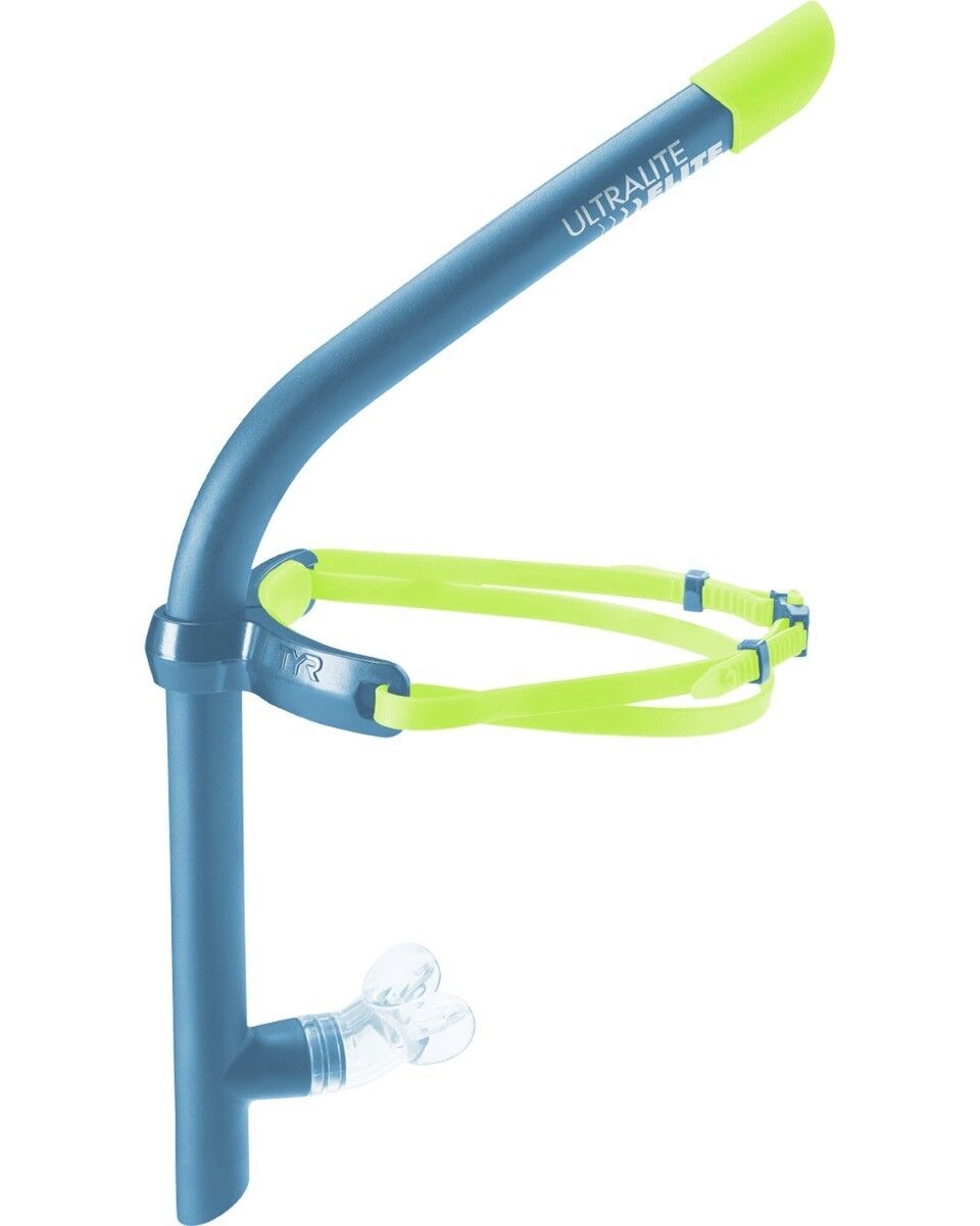 TYR ULTRALITE SNORKEL ELITE/BLUE-GREEN ŞNORKEL
