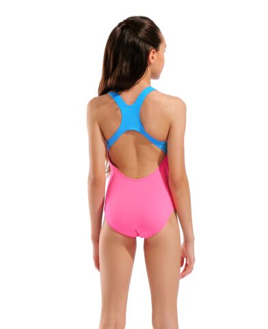 G ARENA DOTS SWIMSUIT SWIM PRO BACK SHOCKING PINK