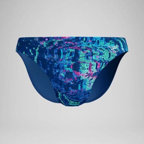 Men's Club Training Printed Brief Navy