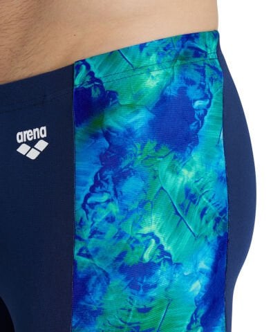 MEN'S SWIM JAMMER ALLOVER ERKEK YÜZÜCÜ MAYOSU /NAVY-NEON BLUE-MULTI