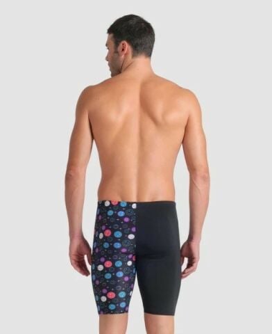 MEN'S ARENA CONTOUR  SWIM JAMMER/BLACK MULTI FUNNY PRINTS ÖZEL KOLEKSİYON ERKEK MAYOSU