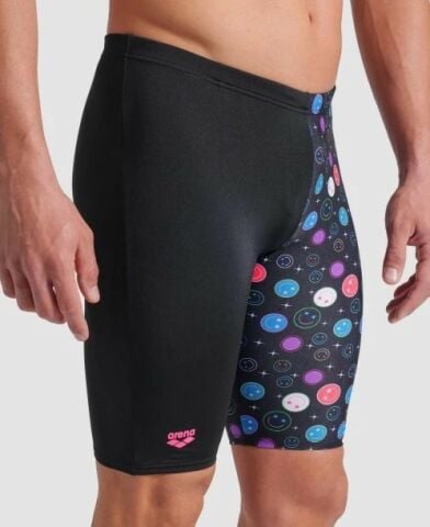 MEN'S ARENA CONTOUR  SWIM JAMMER/BLACK MULTI FUNNY PRINTS ÖZEL KOLEKSİYON ERKEK MAYOSU