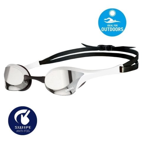 COBRA ULTRA SWIPE MIRROR-OUTDOORS YÜZÜCÜ YARIŞ  GÖZLÜĞÜ / SILVER WHITE